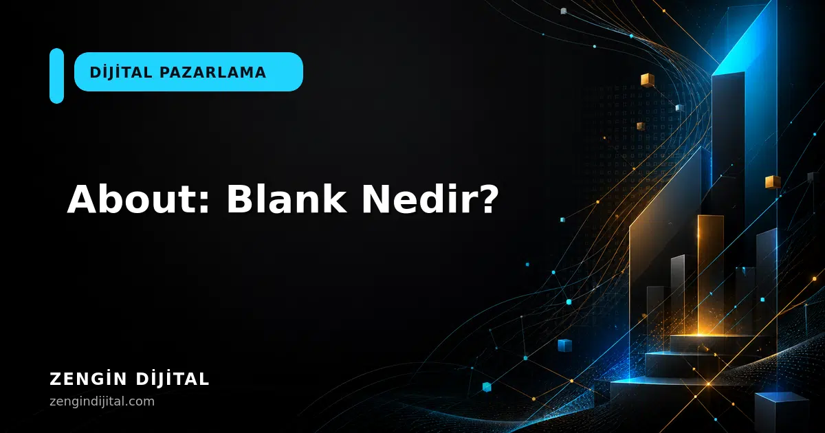 About: Blank Nedir? kapak görseli