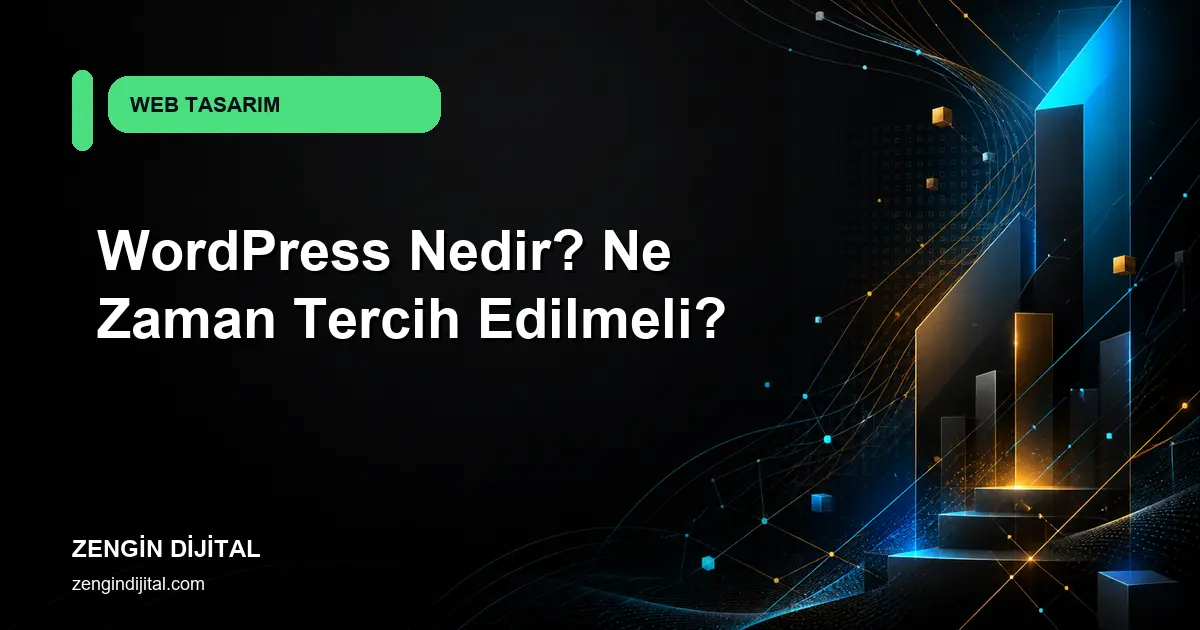 WordPress Nedir? Ne Zaman Tercih Edilmeli? kapak görseli