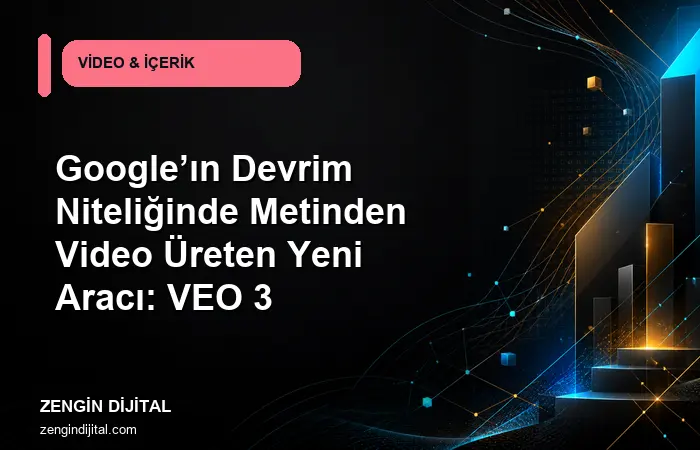 Google’ın Devrim Niteliğinde Metinden Video Üreten Yeni Aracı: VEO 3 kapak görseli