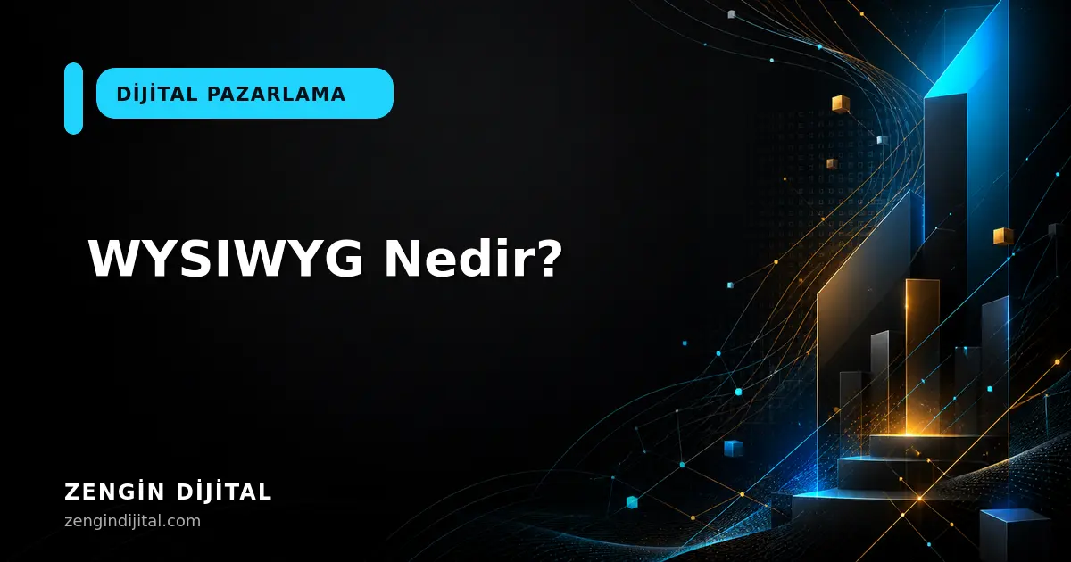 WYSIWYG Nedir? kapak görseli