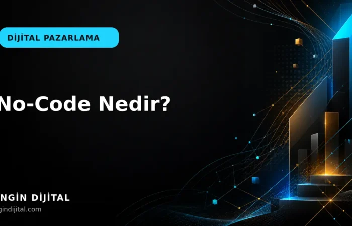 No-Code Nedir? kapak görseli