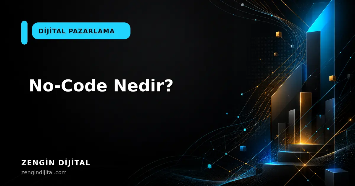 No-Code Nedir? kapak görseli