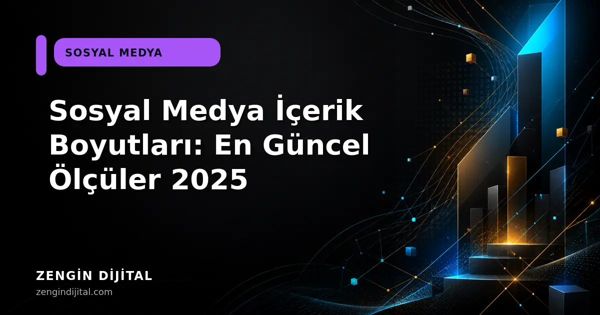 Sosyal Medya İçerik Boyutları: En Güncel Ölçüler 2025 kapak görseli