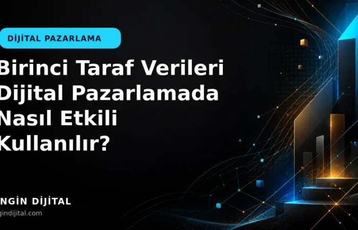 Birinci Taraf Verileri Dijital Pazarlamada Nasıl Etkili Kullanılır? kapak görseli