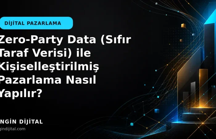 Zero-Party Data (Sıfır Taraf Verisi) ile Kişiselleştirilmiş Pazarlama Nasıl Yapılır? kapak görseli