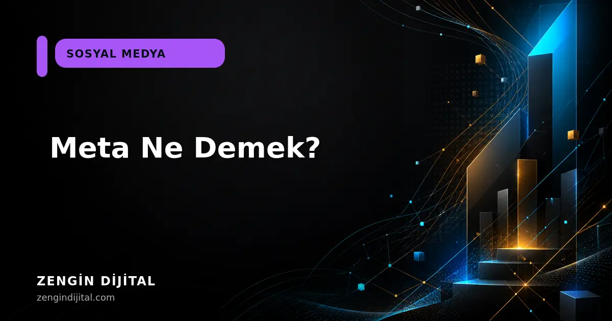 Meta Ne Demek? kapak görseli