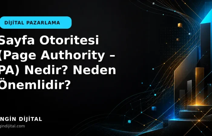 Sayfa Otoritesi (Page Authority – PA) Nedir? Neden Önemlidir? kapak görseli
