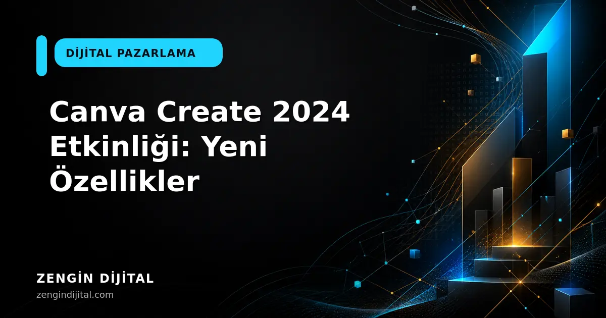 Canva Create 2024 Etkinliği: Yeni Özellikler kapak görseli