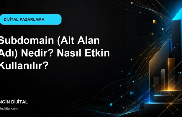 Subdomain (Alt Alan Adı) Nedir? Nasıl Etkin Kullanılır? kapak görseli