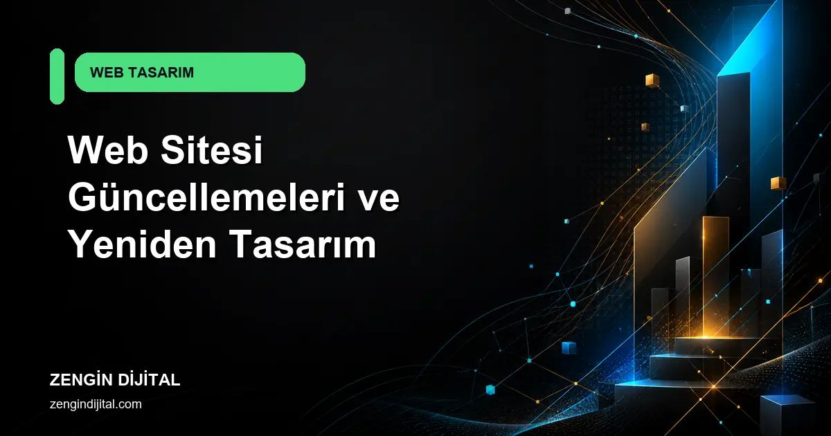 Web Sitesi Güncellemeleri ve Yeniden Tasarım kapak görseli