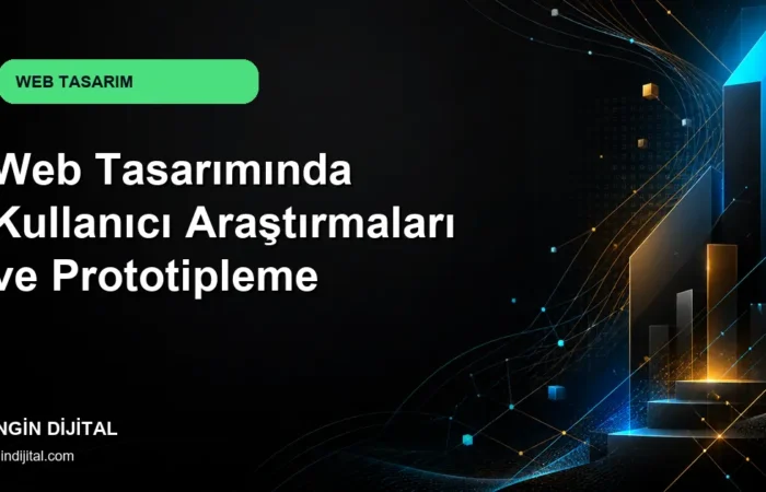 Web Tasarımında Kullanıcı Araştırmaları ve Prototipleme kapak görseli