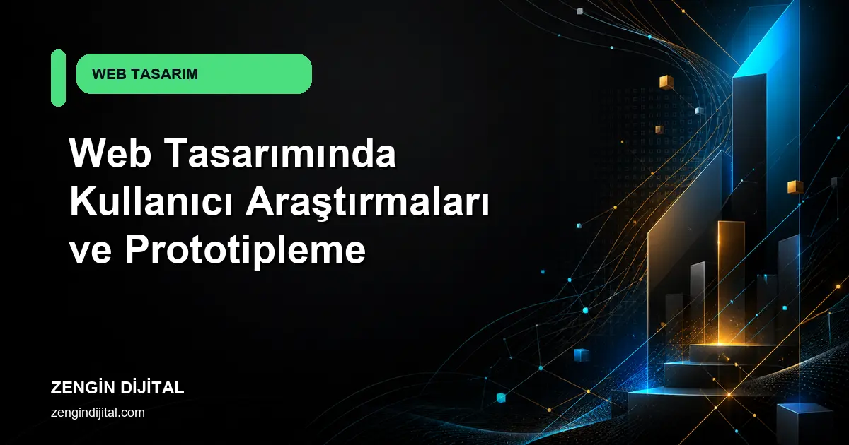 Web Tasarımında Kullanıcı Araştırmaları ve Prototipleme kapak görseli