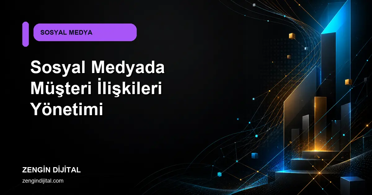 Sosyal Medyada Müşteri İlişkileri Yönetimi kapak görseli