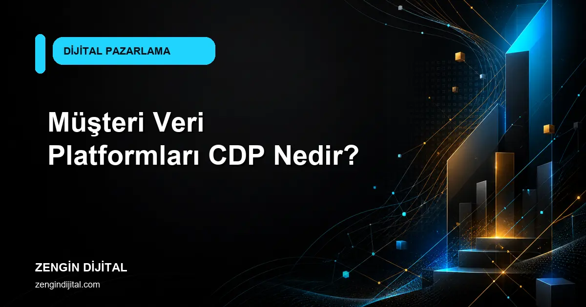 Müşteri Veri Platformları CDP Nedir? kapak görseli