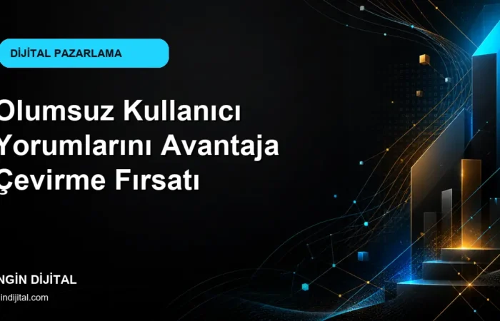 Olumsuz Kullanıcı Yorumlarını Avantaja Çevirme Fırsatı kapak görseli