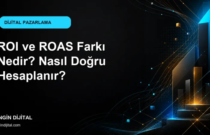 ROI ve ROAS Farkı Nedir? Nasıl Doğru Hesaplanır? kapak görseli