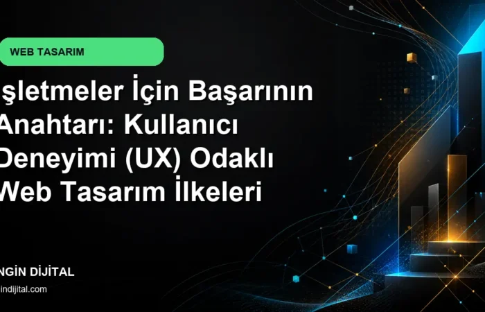 İşletmeler İçin Başarının Anahtarı: Kullanıcı Deneyimi (UX) Odaklı Web Tasarım İlkeleri kapak görseli