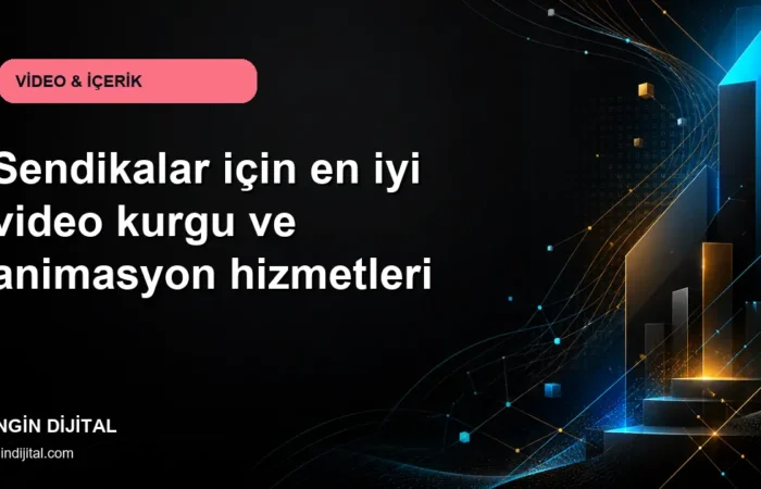 Sendikalar için en iyi video kurgu ve animasyon hizmetleri kapak görseli