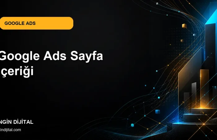 Google Ads Sayfa İçeriği kapak görseli