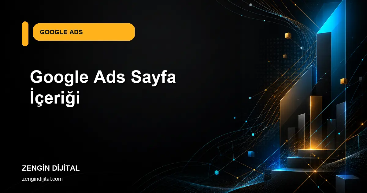 Google Ads Sayfa İçeriği kapak görseli
