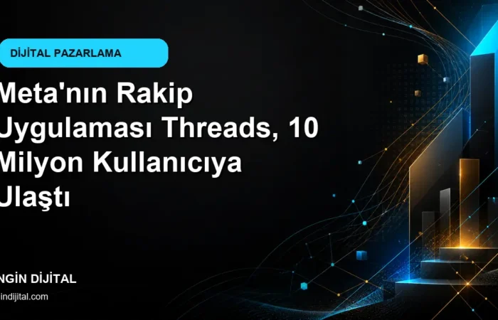 Meta'nın Rakip Uygulaması Threads, 10 Milyon Kullanıcıya Ulaştı kapak görseli