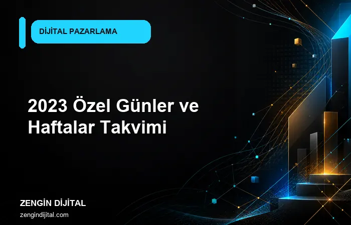 2023 Özel Günler ve Haftalar Takvimi kapak görseli