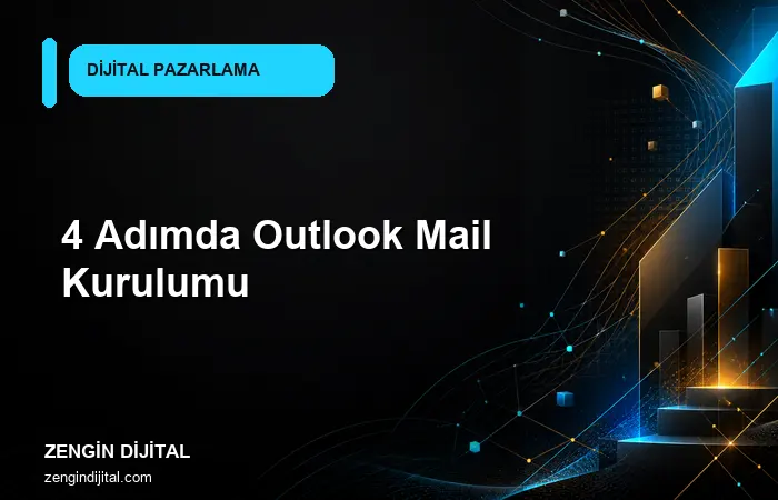 4 Adımda Outlook Mail Kurulumu kapak görseli