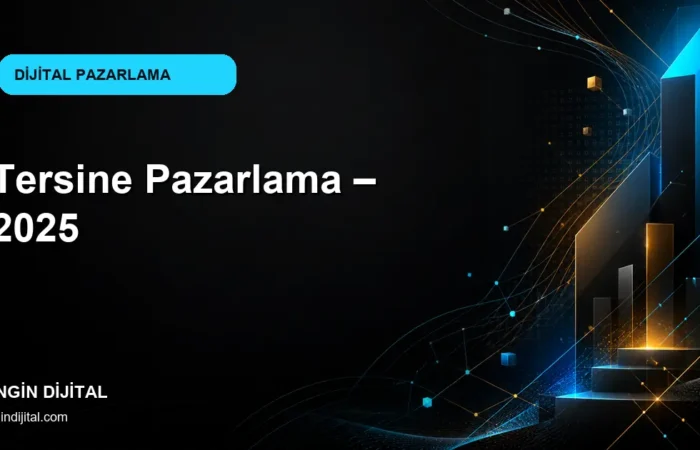 Tersine Pazarlama – 2025 kapak görseli